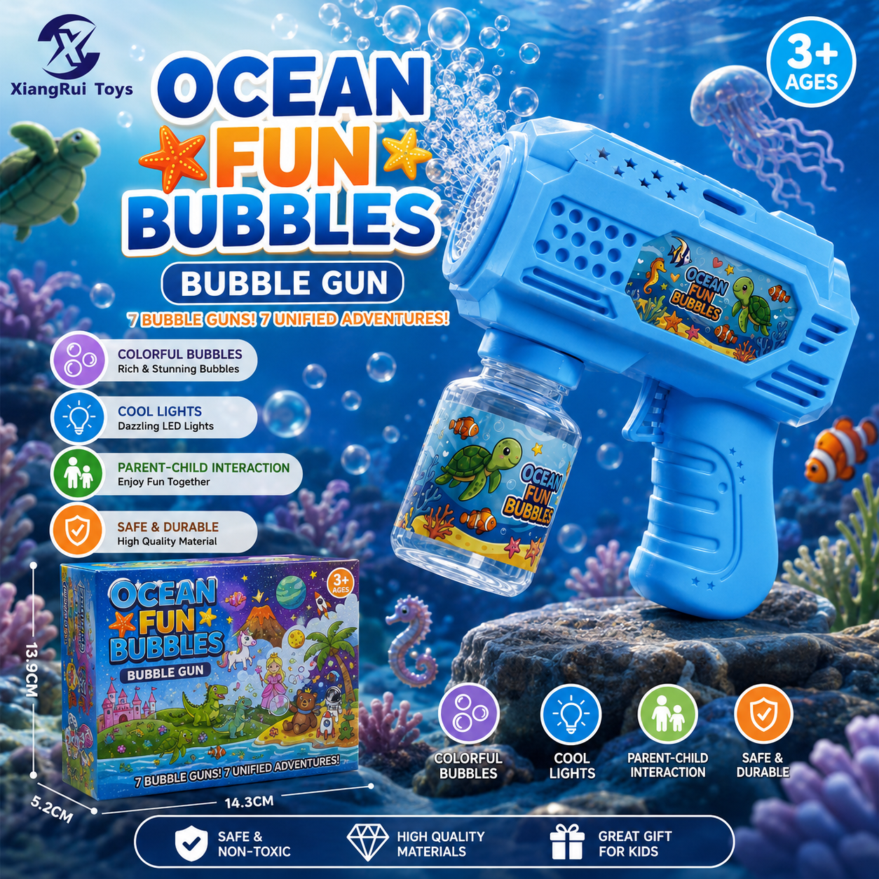 Handheld Bubble Gun NO.39