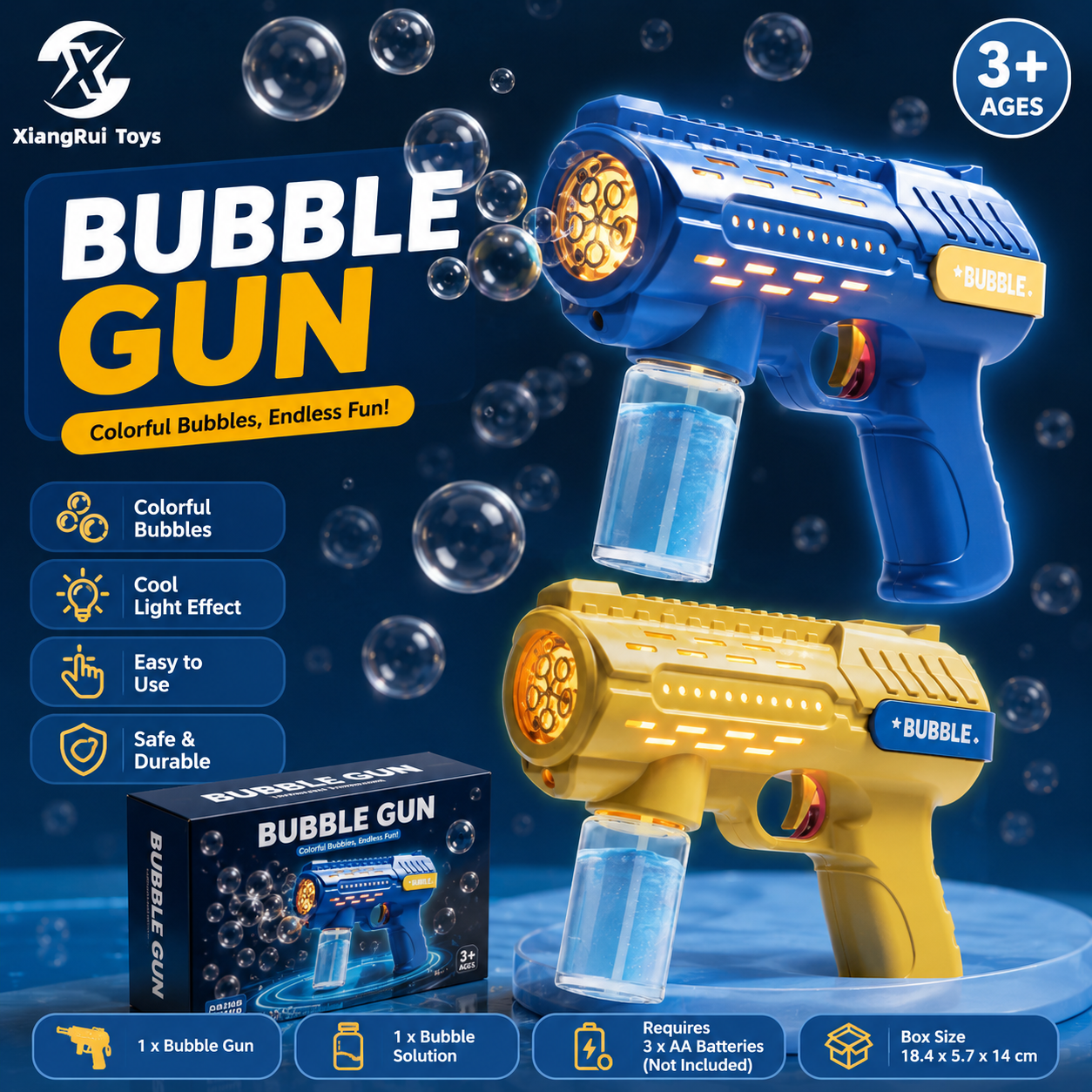 Handheld Bubble Gun X4