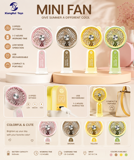 Rechargeable Handheld Fan   NO.21