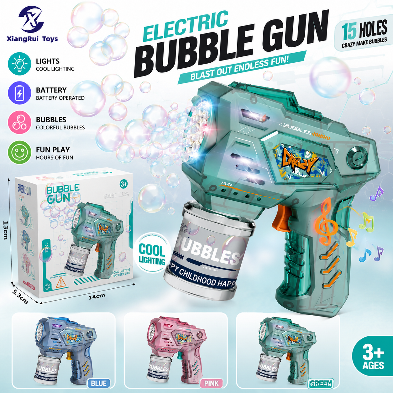 Handheld Bubble Gun  NO.26
