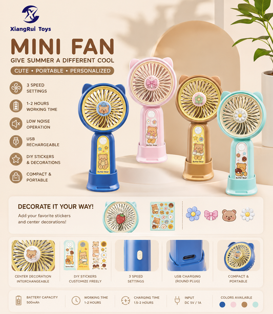 Rechargeable Handheld Fan   NO.21
