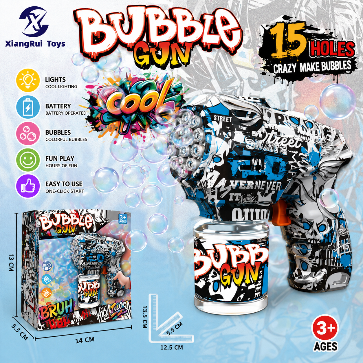 Handheld Bubble Gun  NO.26