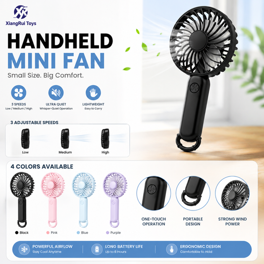 USB Rechargeable Summer Handheld Fan  NO.22