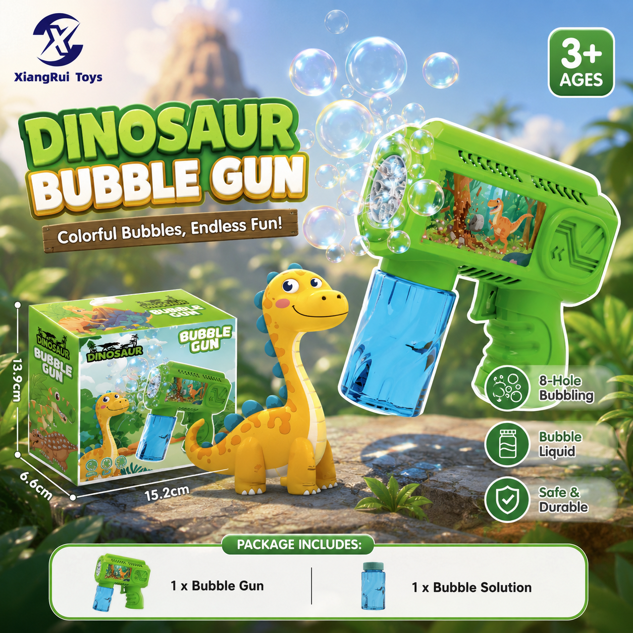 Handheld Bubble Gun     X6