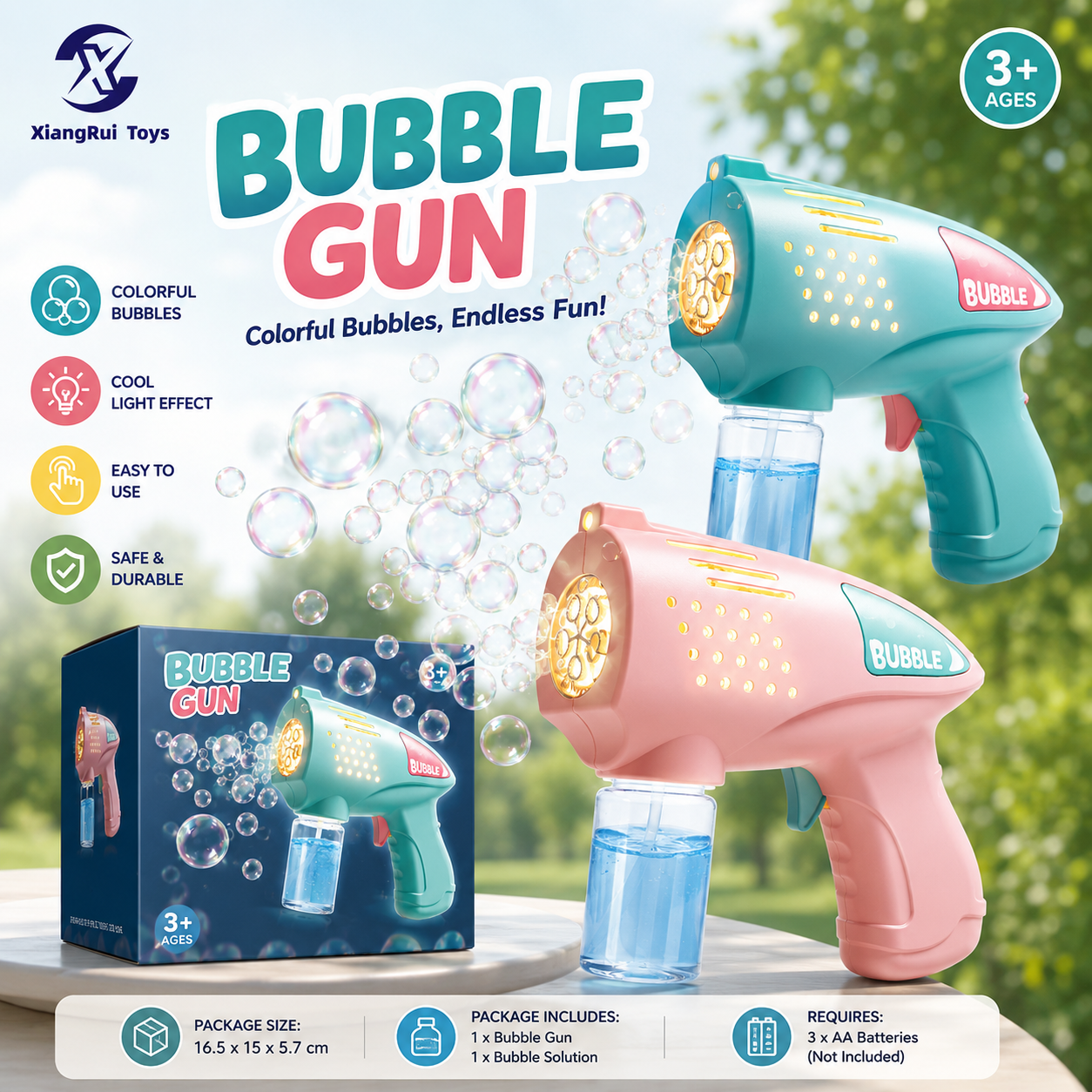 Handheld Bubble Gun    X4
